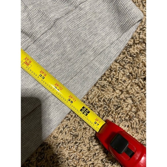 SouthCott Light Gray Turtleneck Long Sleeve Knit Sweater Dress Size Medium - Picture 7 of 7